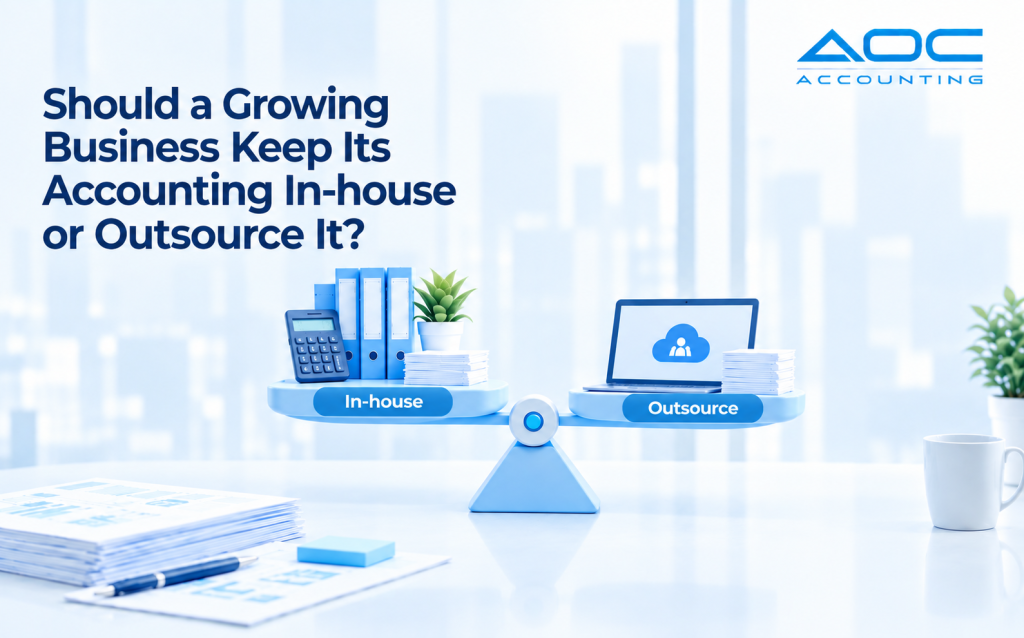 Should a Growing Business Keep Its Accounting In-house or Outsource It? cover image