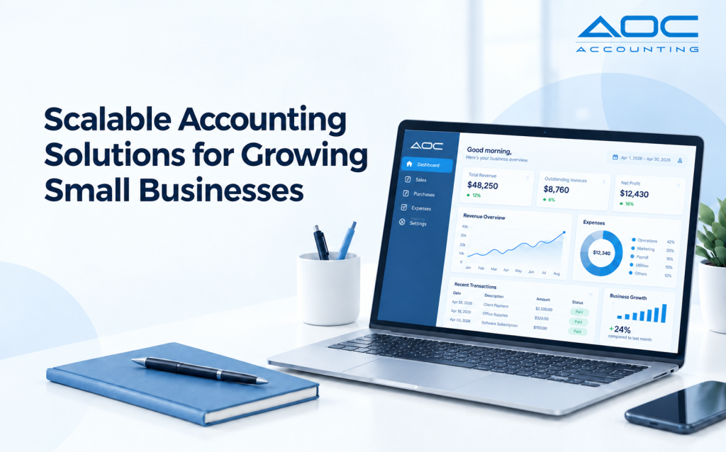 Scalable accounting software for growing small businesses, cover image