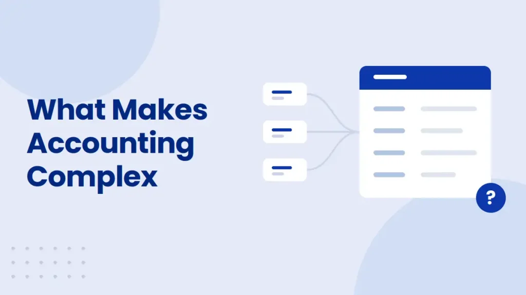 Illustration representing the structural complexity of a set of accounting books