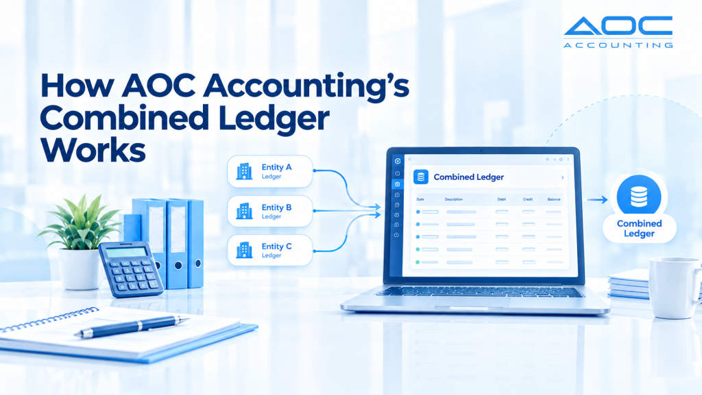 How AOC Accounting's Combined Ledger Works cover image